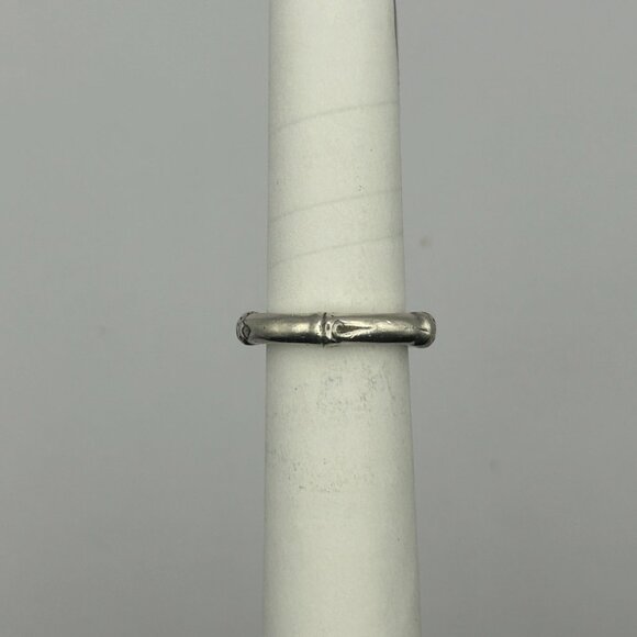 John Hardy Bamboo Band Sterling Silver - Size 7 - Picture 4 of 10